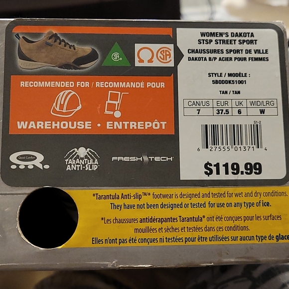 Size 7 Dakota Workboots (Womens) - Picture 5 of 6